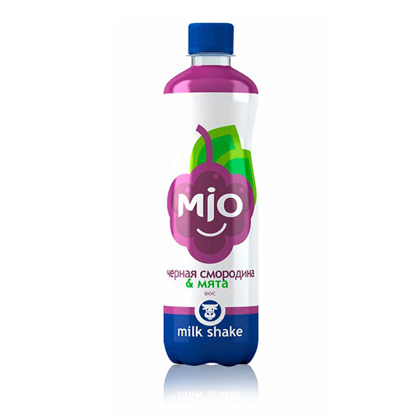 

Газированный напиток MIO Milk Shake черная смородина-мята 0,5 л