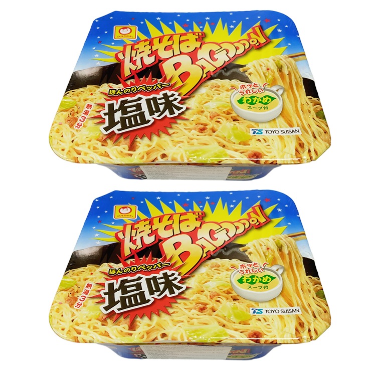 

Лапша быстрого приготовления Якисоба с капустой и мясом TOYOSUISAN (2 шт. по 109 г)