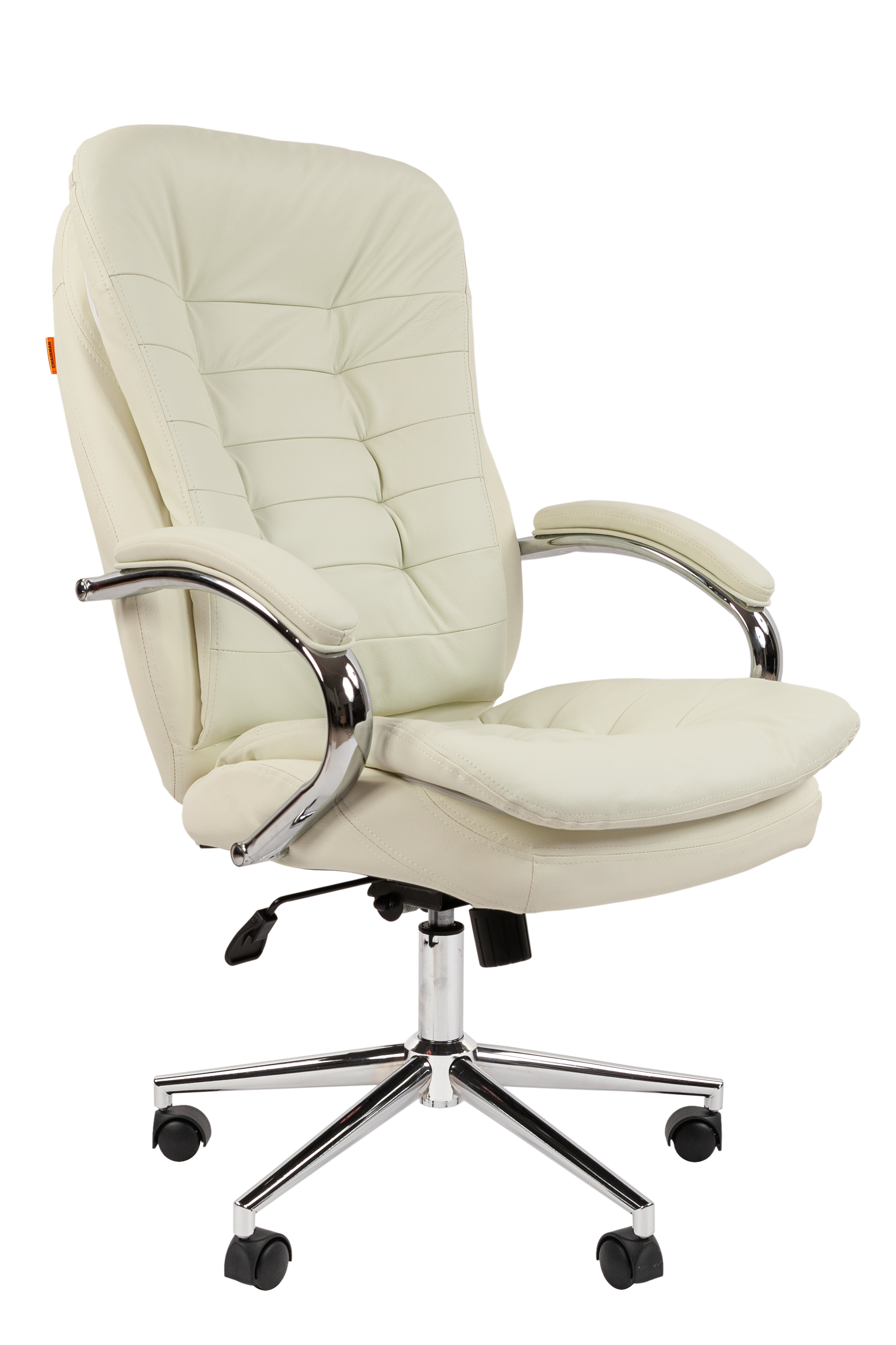 

Офисное кресло Chairman 795 Россия кожа белая N 7116605 ., Белый, Chairman 795