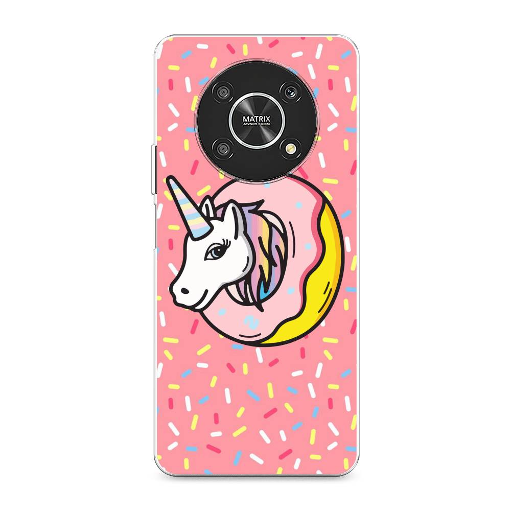 

Чехол Awog на Honor X9 4G/Magic4 Lite 4G "Единорог в пончике", Разноцветный, 6108650-2