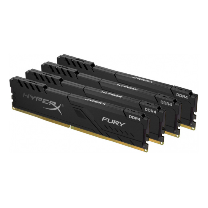 

Оперативная память Kingston HX424C15FB3K4/16, HyperX FURY Black