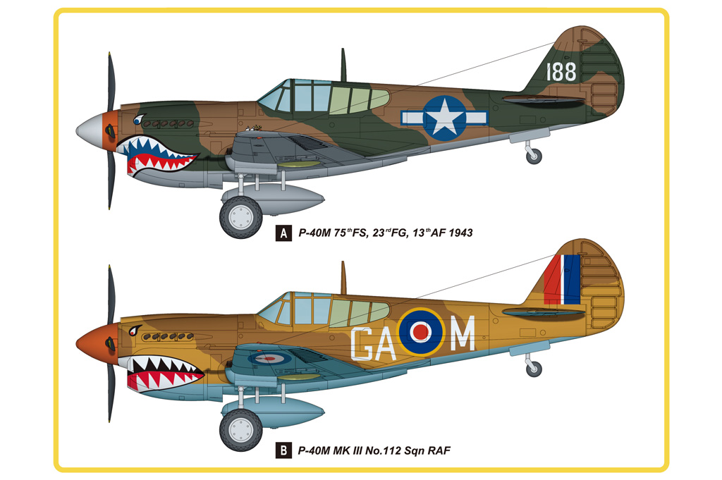 

Сборная модель HobbyBoss 1/48 P-40M Kitty Hawk 85801