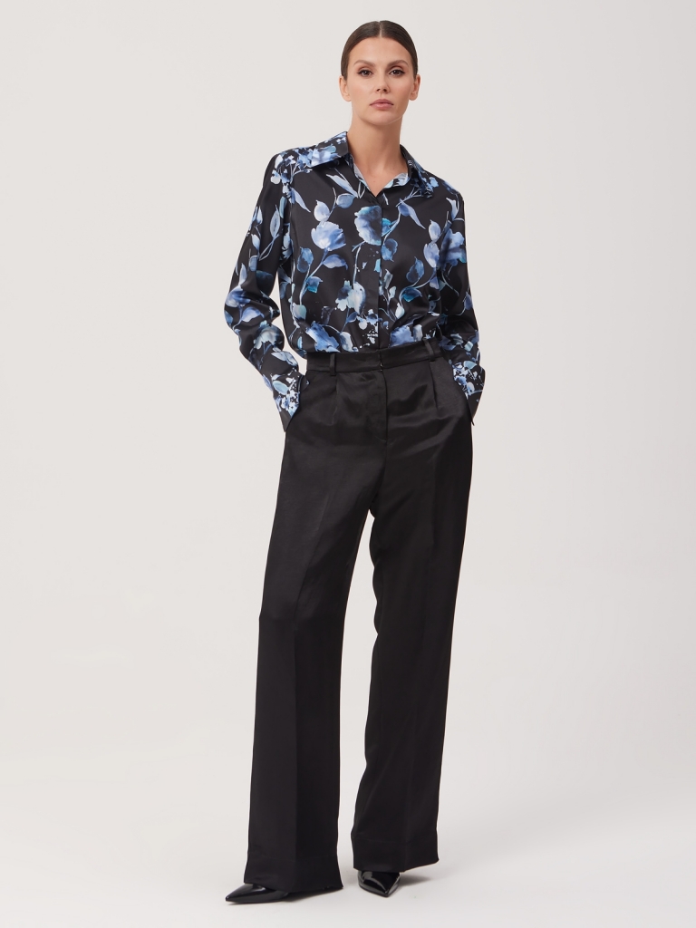 

Брюки женские Eleganzza 1231136004 черные 48 RU, Черный, 1231136004