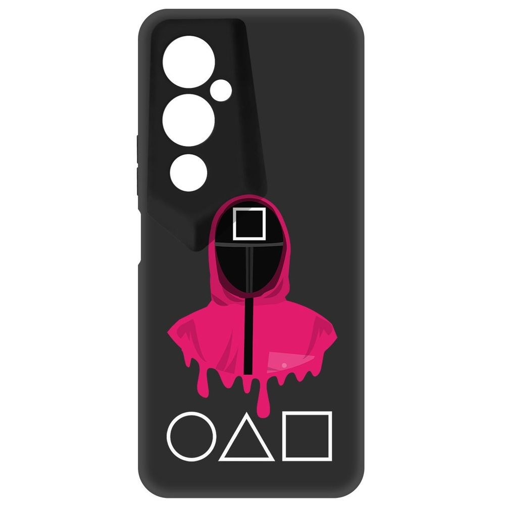 

Чехол-накладка Софт Игра в кальмара-Начальник для Tecno Pova 4 Pro, Черный
