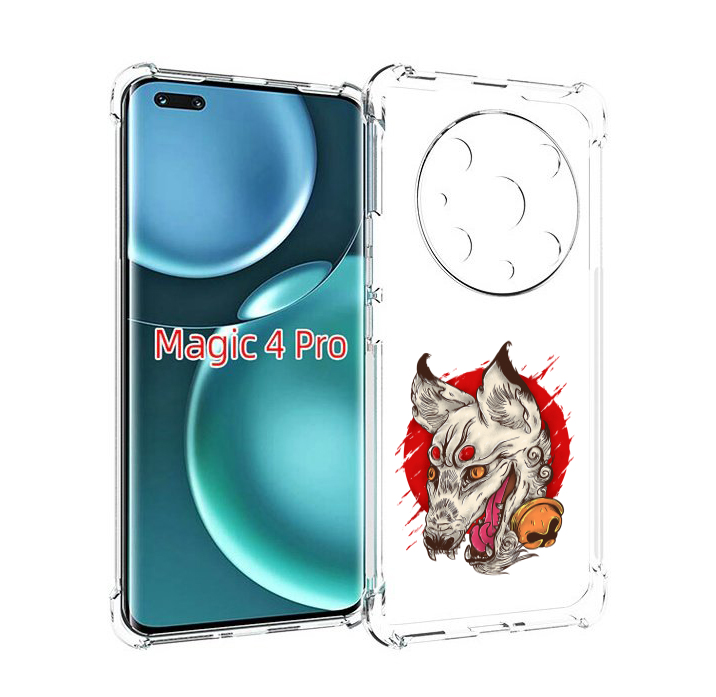 

Чехол MyPads страшная собака для Honor Magic4 Pro, Прозрачный, Tocco