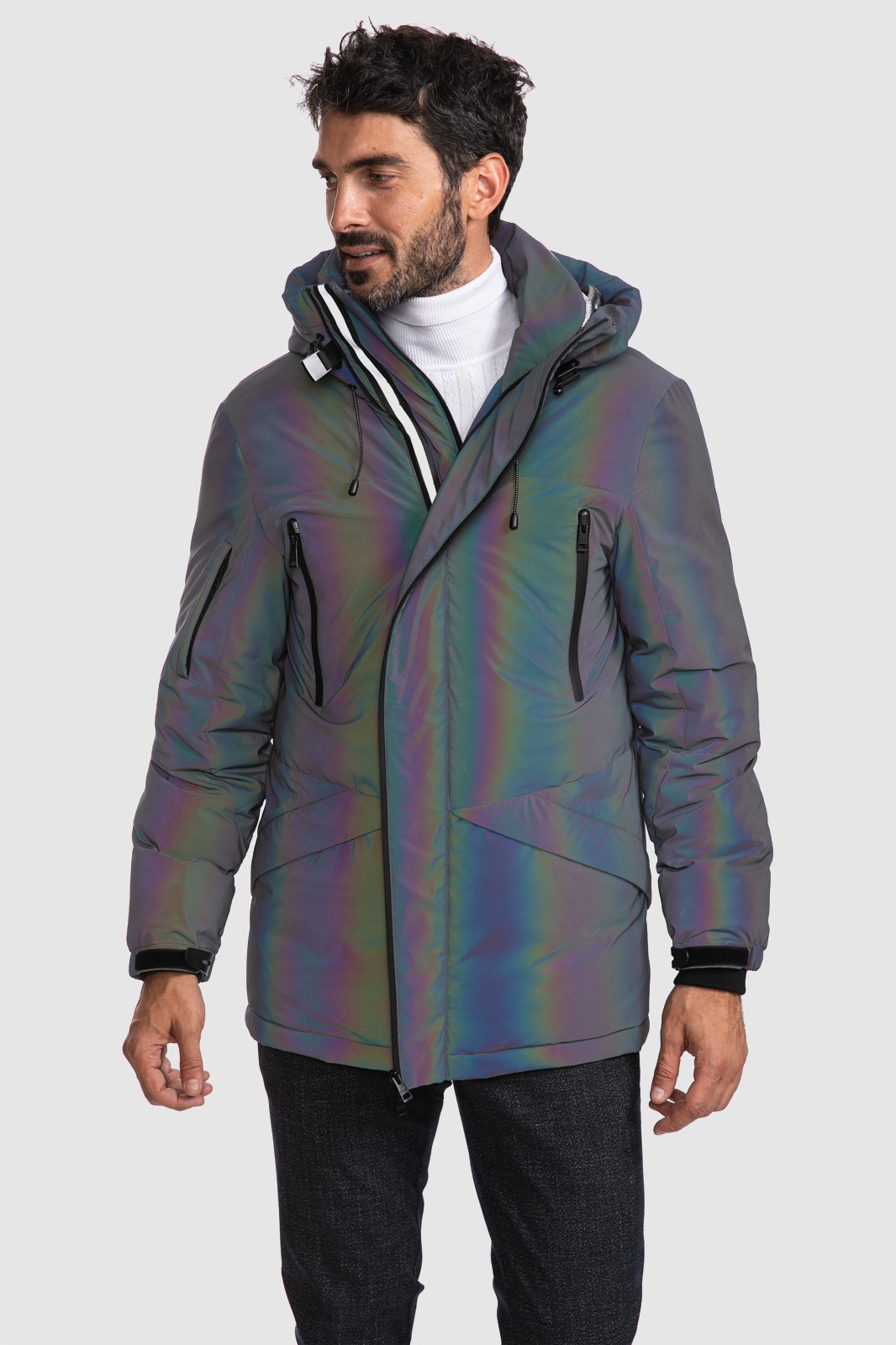 Куртка мужская Kanzler 20W-JPW14-JT/32 разноцветная 56 RU