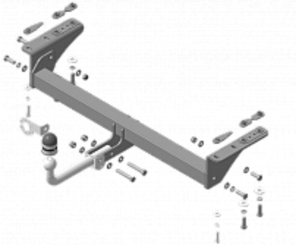 мотодор фаркоп для cheryexeed txl 2020- (оцинк. шар) (без электрики) motodor.99002-a