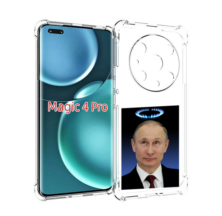 

Чехол MyPads святой газ для Honor Magic4 Pro, Прозрачный, Tocco