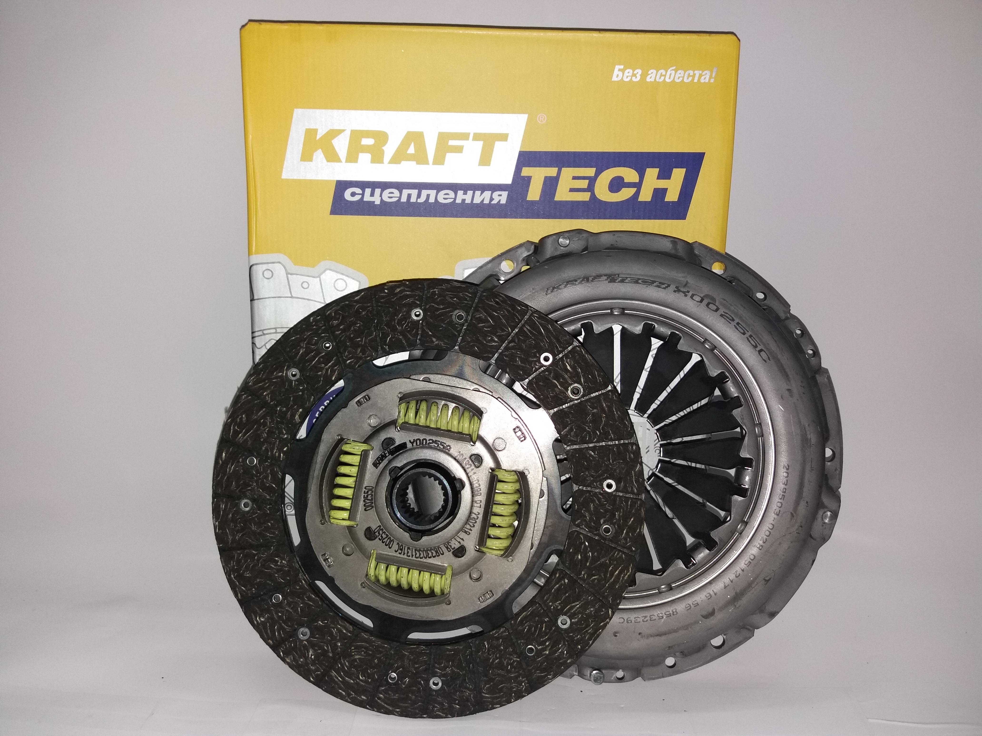 

KRAFTTECH W00255C9 Сцепление к-т FORD TRANSIT 2.0DI-2.3 00-14
