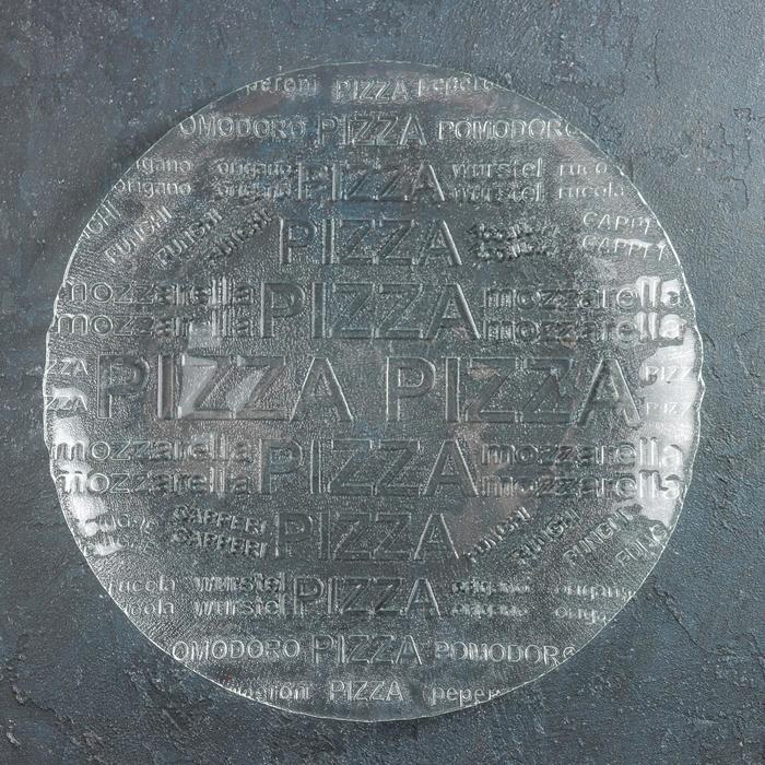 

Тарелка «Пицца», d=35 см, прозрачный