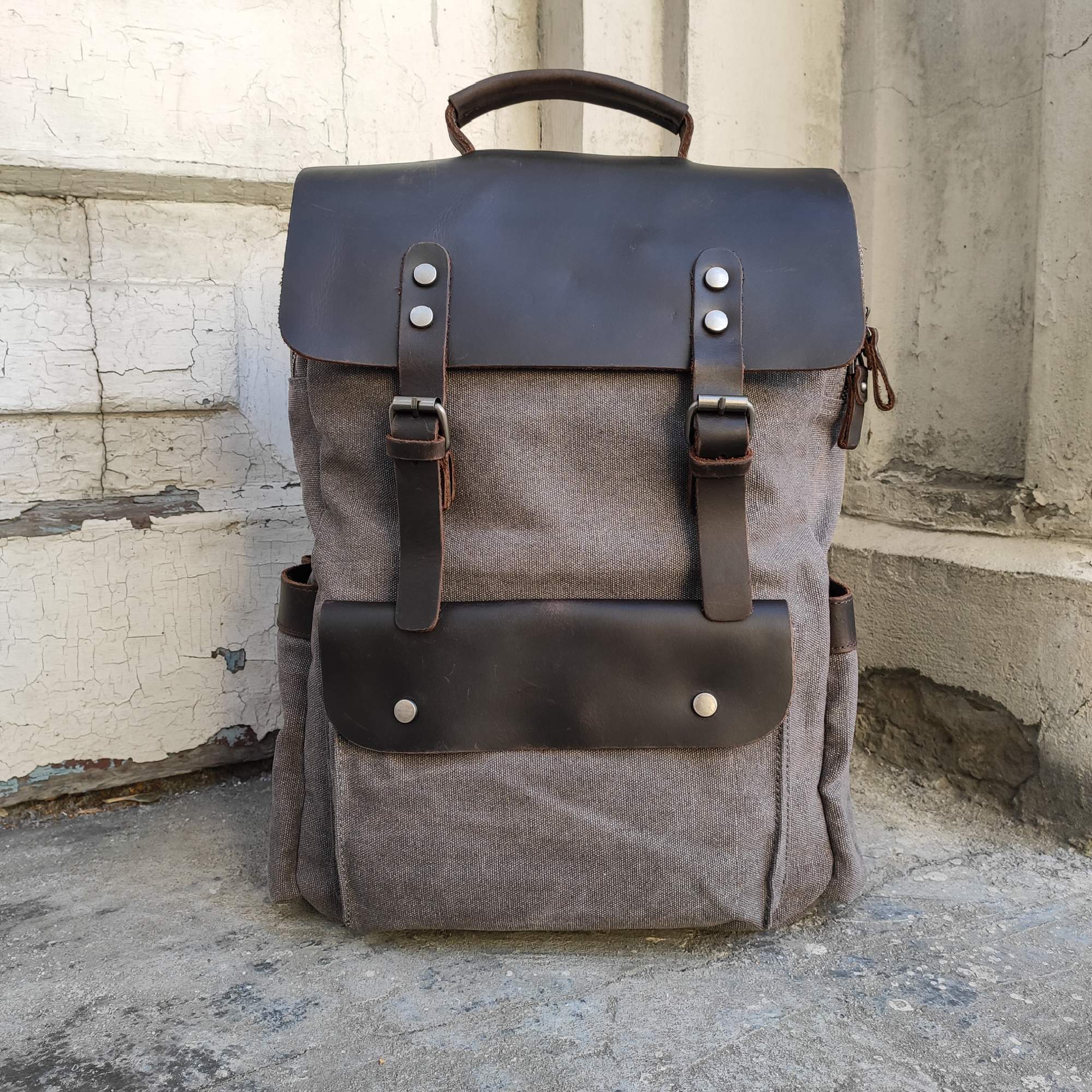 Рюкзак унисекс Orlen pack KS-714 серый, 41х30х11 см