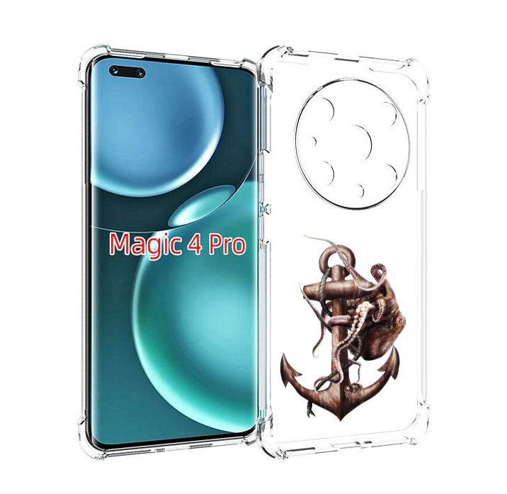 

Чехол MyPads ржавый якорь для Honor Magic4 Pro, Прозрачный, Tocco