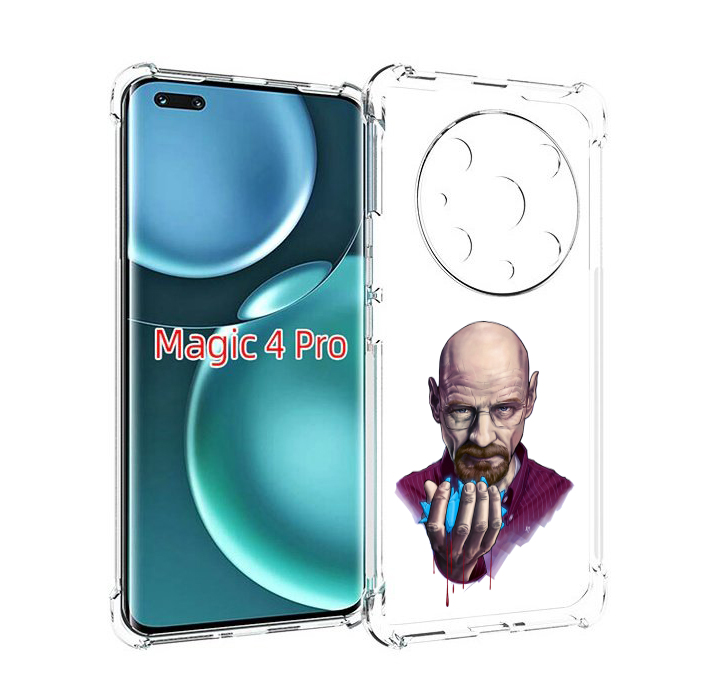 

Чехол MyPads разработчик для Honor Magic4 Pro, Прозрачный, Tocco