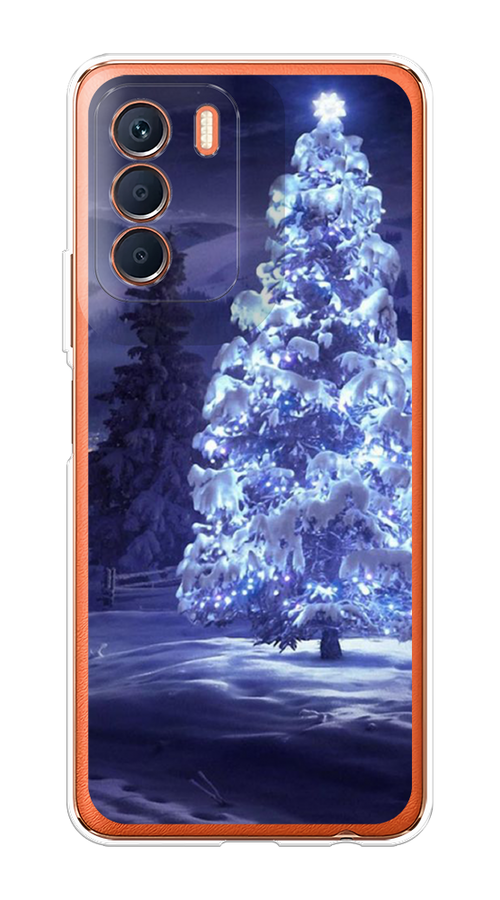 

Чехол на Infinix Zero 5G 2023 "Зима 4", Синий;черный;белый, 3104450-2