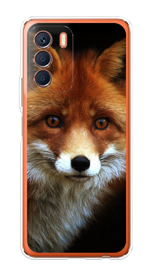 

Чехол на Infinix Zero 5G 2023 "Лиса 2", Оранжевый;черный;серый, 3104450-1