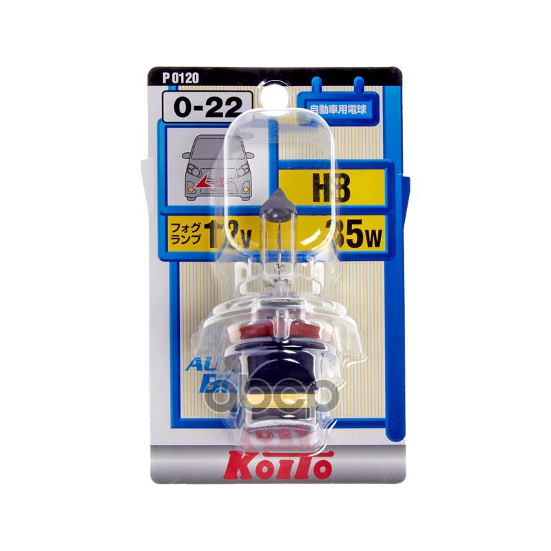 

Лампа 12v H8 55w Pgj19-1 Koito 1 Шт. Блистер P0120 KOITO арт. P0120