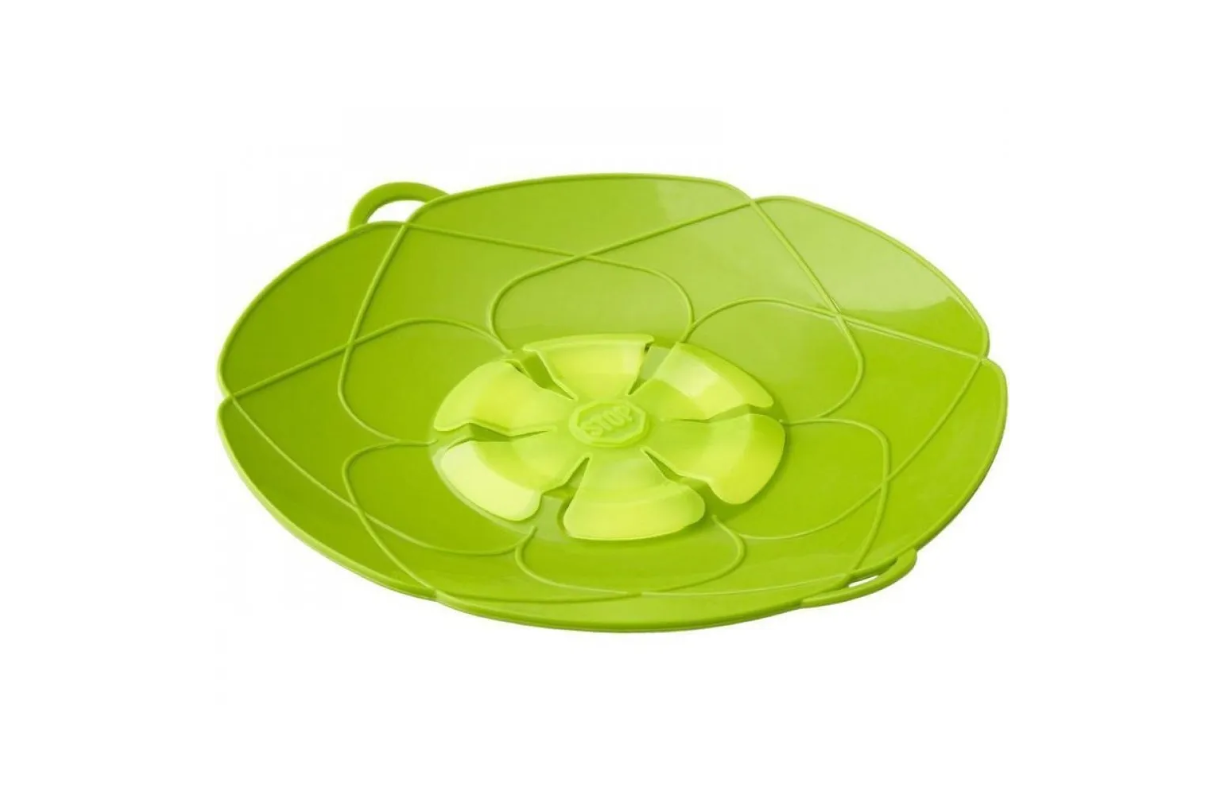 

Крышка-невыкипайка DM sil29 силиконовая зеленая, Зеленый, DM sil29