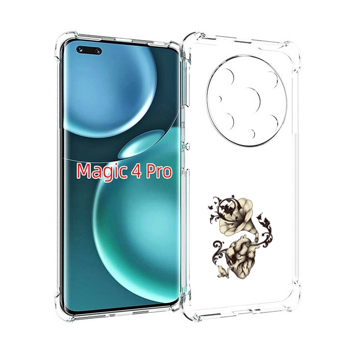 

Чехол MyPads Граммофон для Honor Magic4 Pro, Прозрачный, Tocco