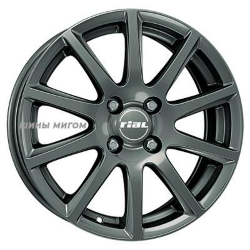 фото Диски r16 5x110 6,5j et38 d65,1 rial milano titanium