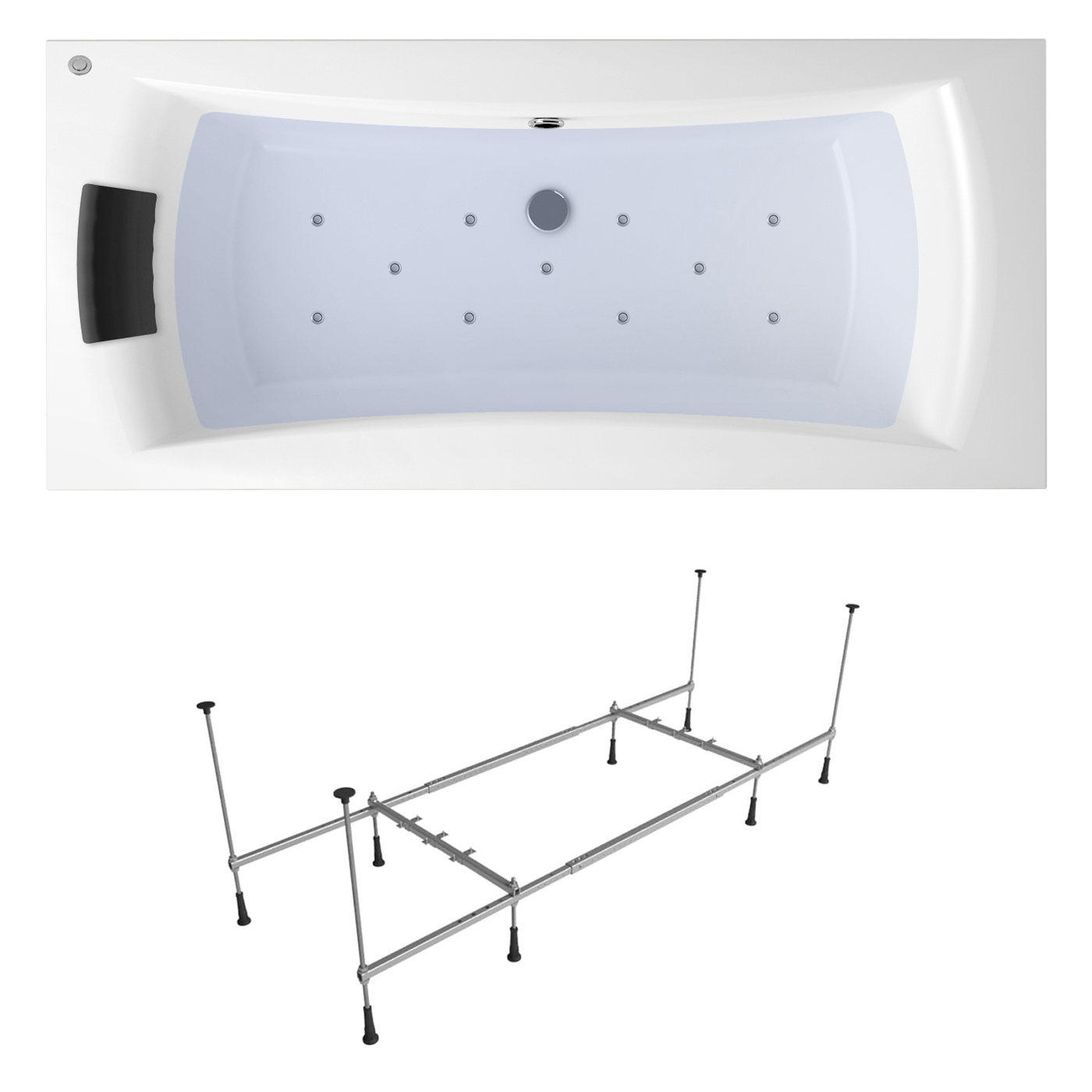 

Аэромассажный комплект 4 в 1 Lavinia Boho Evan 362900A0, 180x80 см