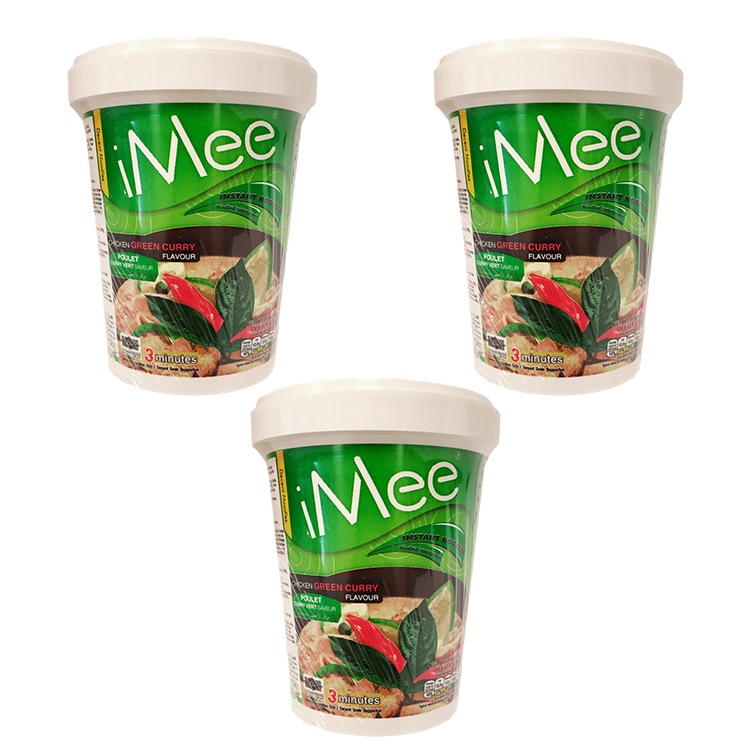 

Лапша быстрого приготовления зеленый карри с курицей I Mee (3 шт. по 65 г)