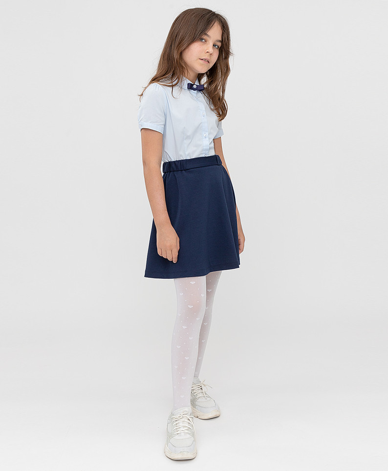 фото Юбка синяя button blue 140