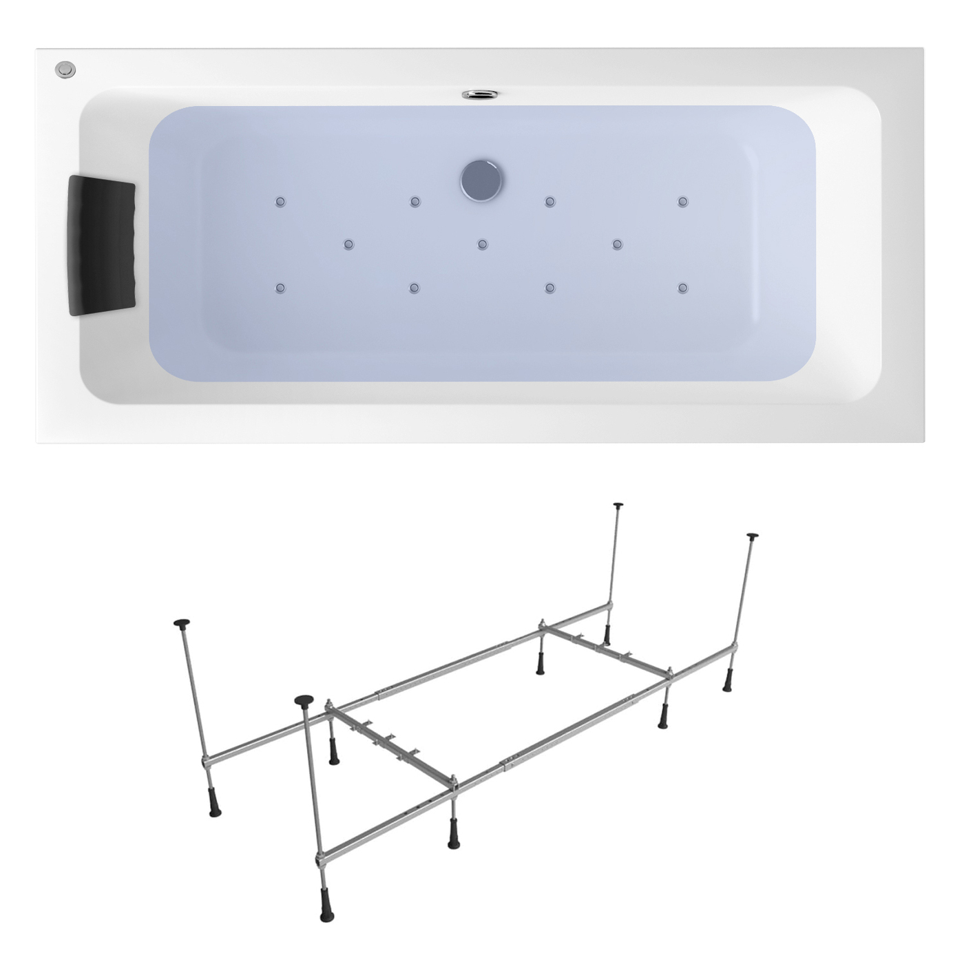 

Аэромассажный комплект 4 в 1 Lavinia Boho Pure 362730A0, 170x75 см