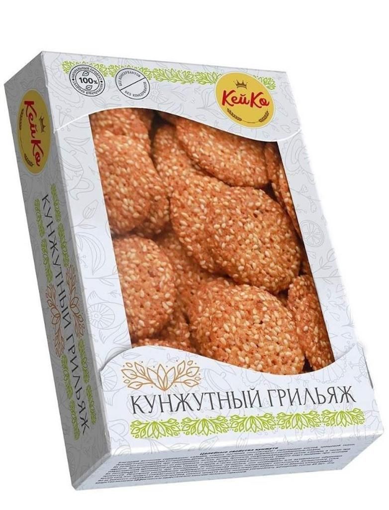 Печенье Кей Ко Кунжутный Грильяж, 200 г