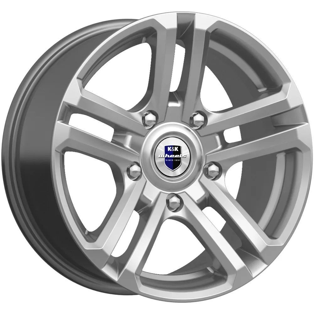 

Колесный диск K&K Палладика (КС591М) 7x16 ET5 5x139.7 D110.1 Дарк платинум, арт. 77595, Серый;серебристый, Палладика (КС591М)