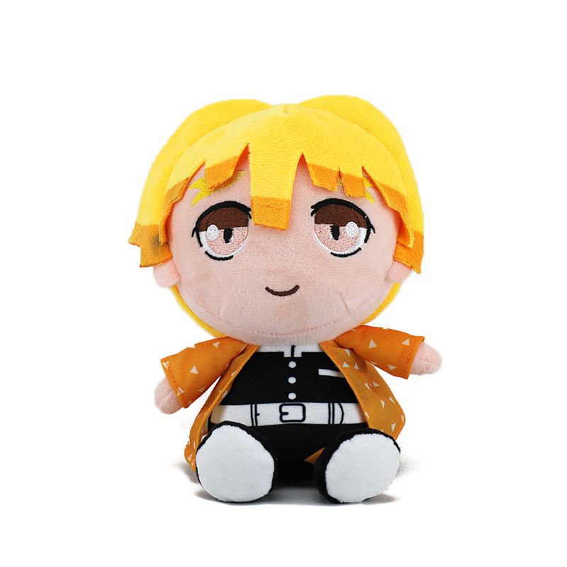 

Мягкая игрушка Plush Story Зеницу Агацума из аниме Клинок, рассекающий демонов, Желтый
