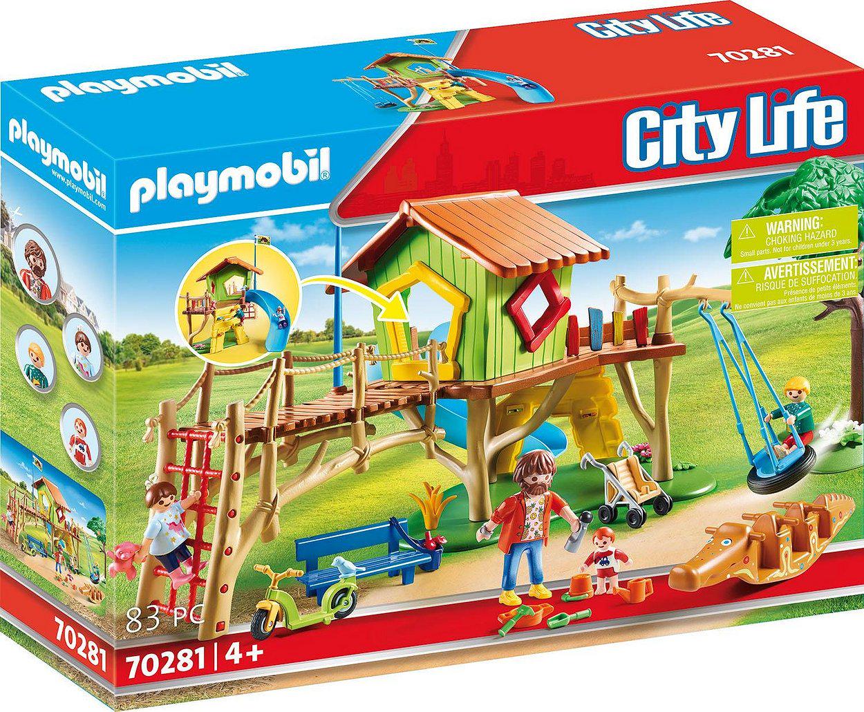 фото Конструктор playmobil детская площадка арт.70281, 83 дет.