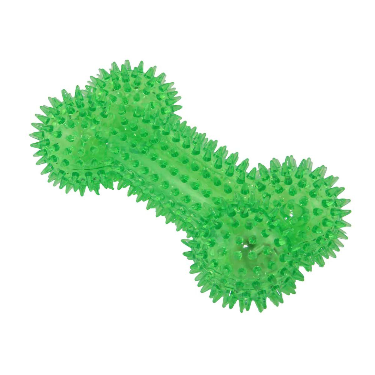 Игрушка-пищалка для собак DOGMAN , зеленый, 15 см