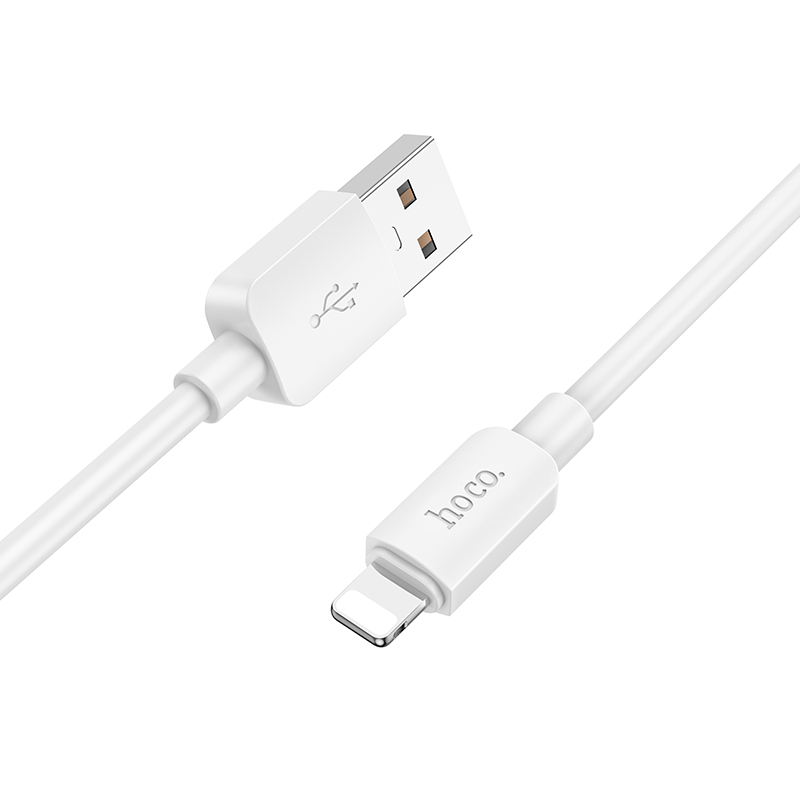 

USB дата кабель Lightning, HOCO, X96, 1M, белый