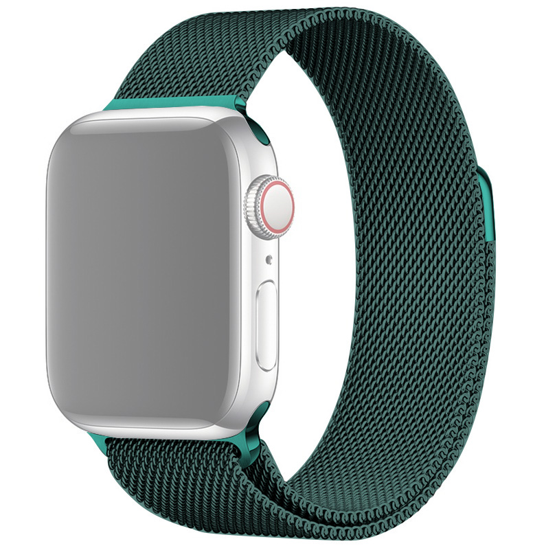 

Ремешок InnoZone APWTMS42-13 для Apple Watch 1-6/SE 42/44 мм Темно-бирюзовый, APWTSI42