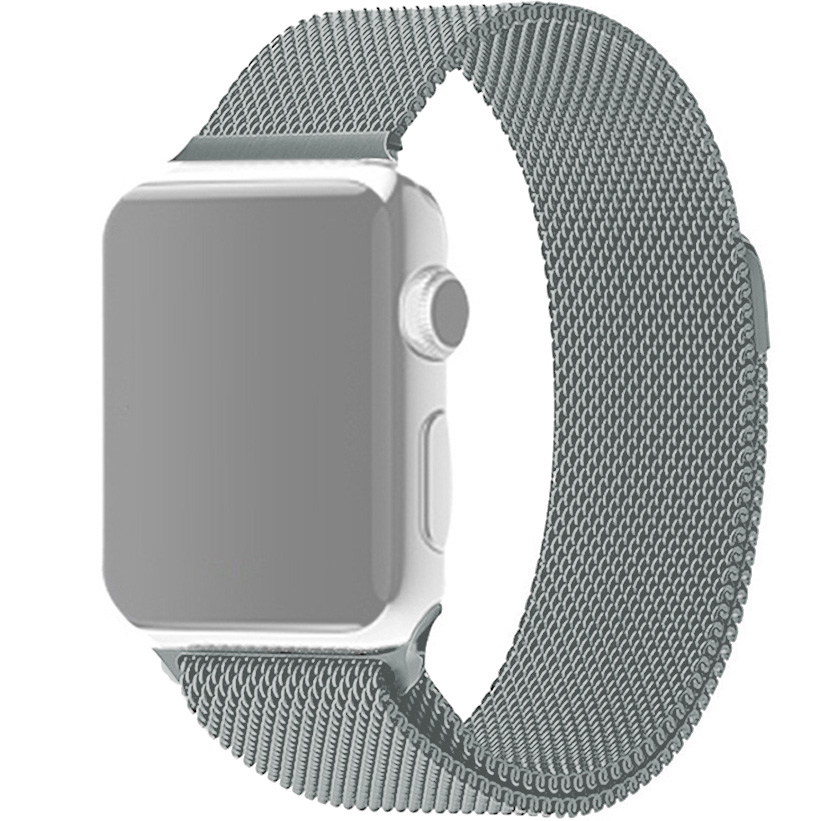 

Ремешок InnoZone APWTMS42-29 для Apple Watch 1-6/SE 42/44 мм Светло-серый