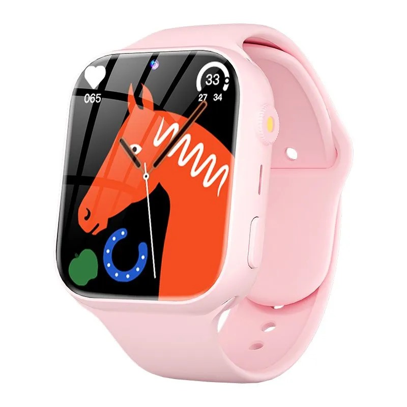 Смарт часы детские Smart Baby Watch Y58 4G с видеозвонком и прослушкой Розовый умные часы bq watch 1 4 gold pink