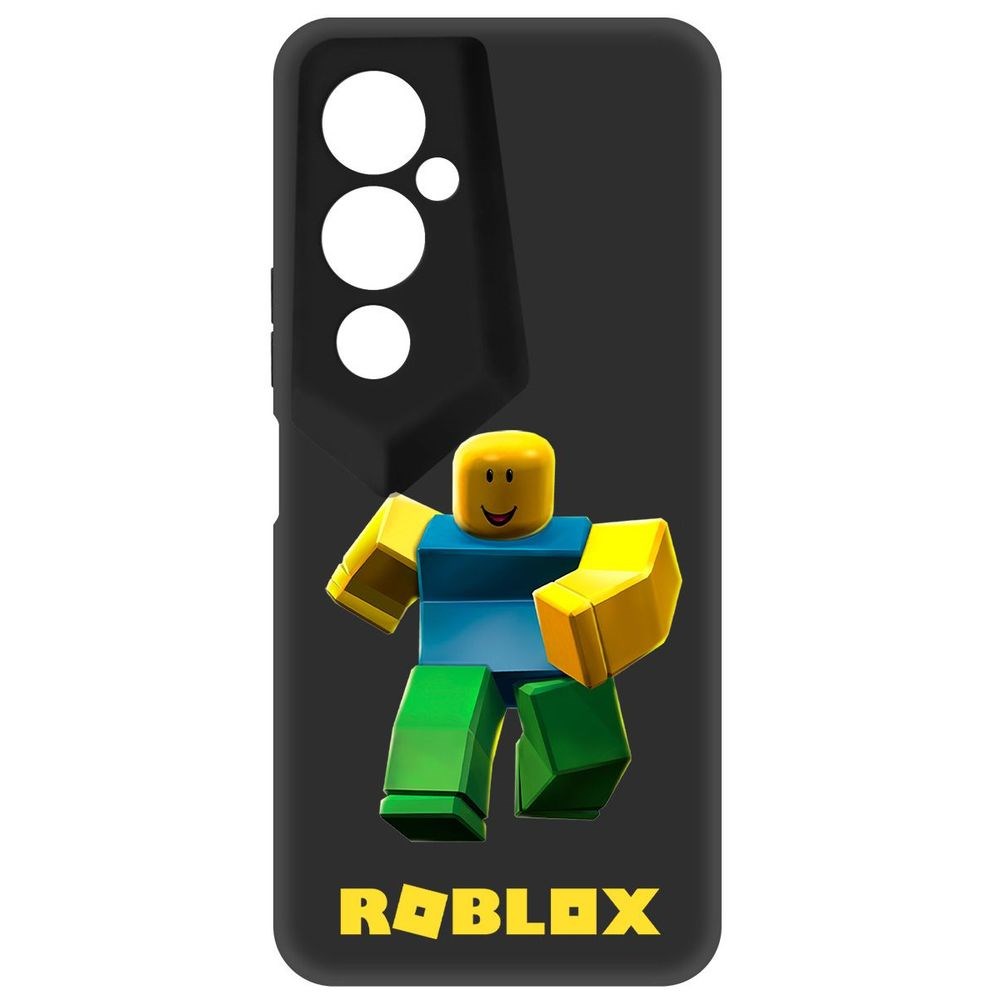 

Чехол-накладка Софт Roblox-Классический Нуб для Tecno Pova 4 Pro, Черный