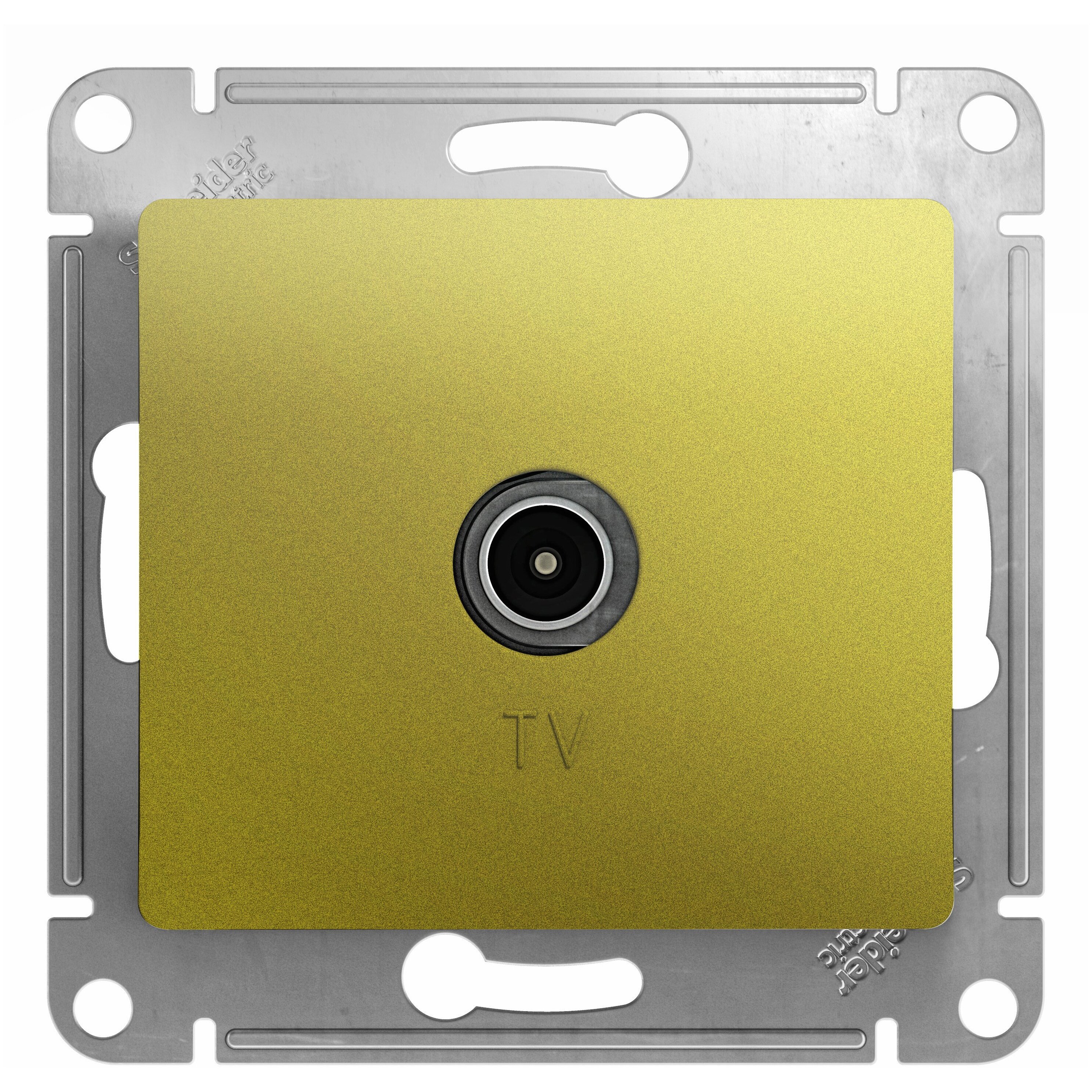 

Механизм кнопки нажимной 1-кл. СП Glossa 10А IP20 (сх. 1) 10AX алюм. SchE GSL000315, Серебристый