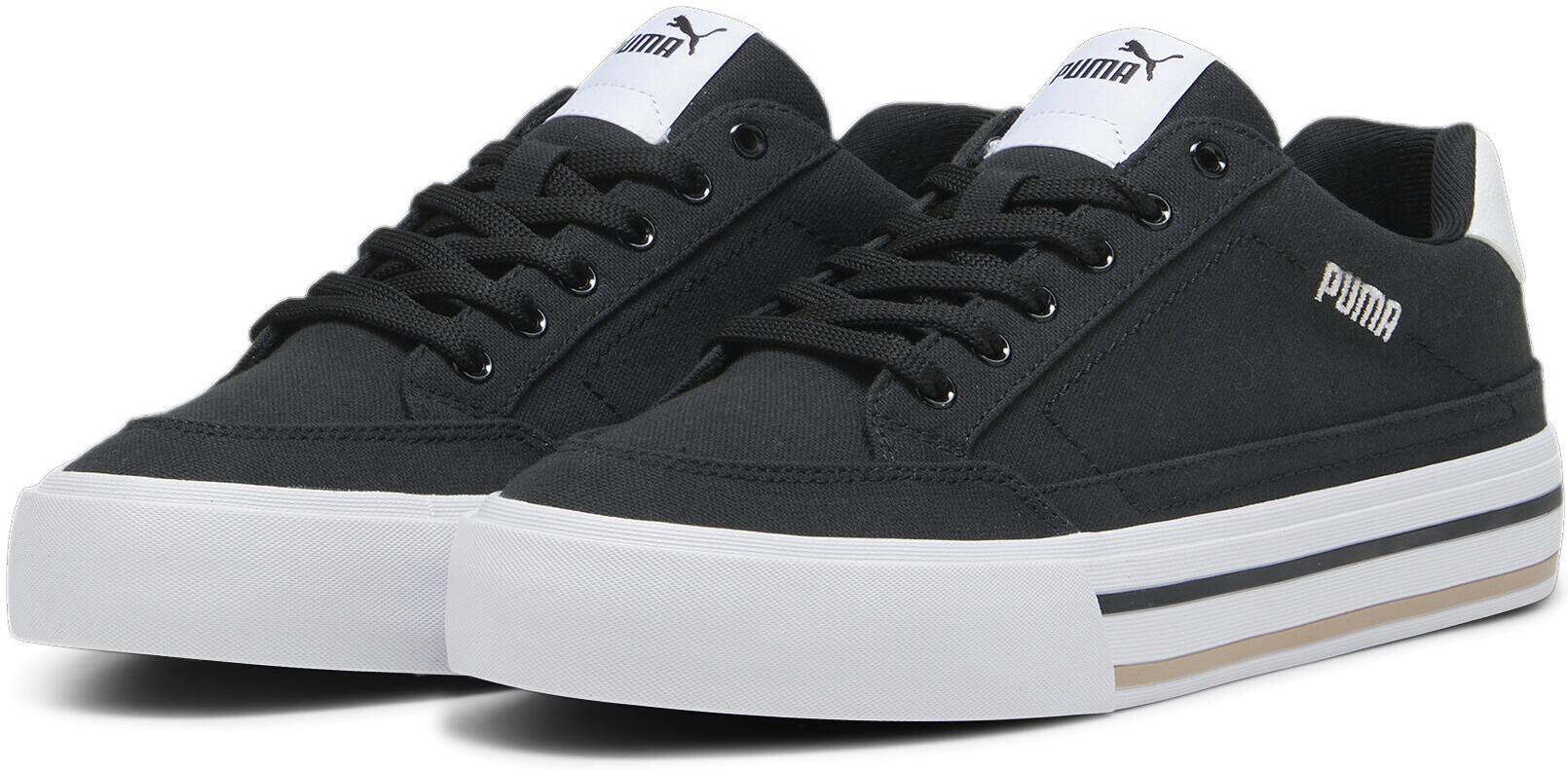 

Кеды мужские PUMA Court Classic Vulc черные 3.5 UK, Черный, Court Classic Vulc