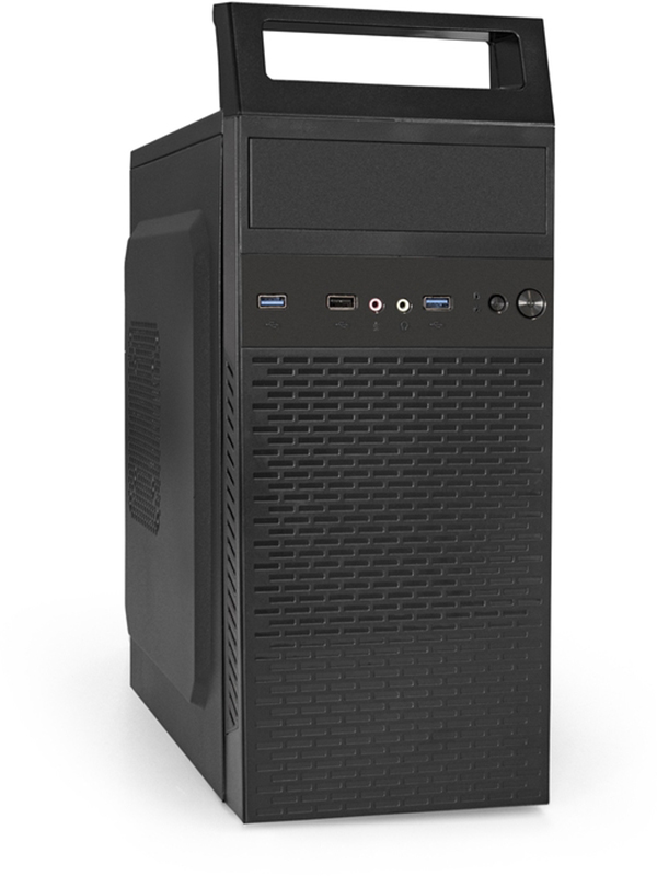 

Корпус ExeGate Minitower QA-409U2 Black EX287421RUS, Minitower QA-409U2