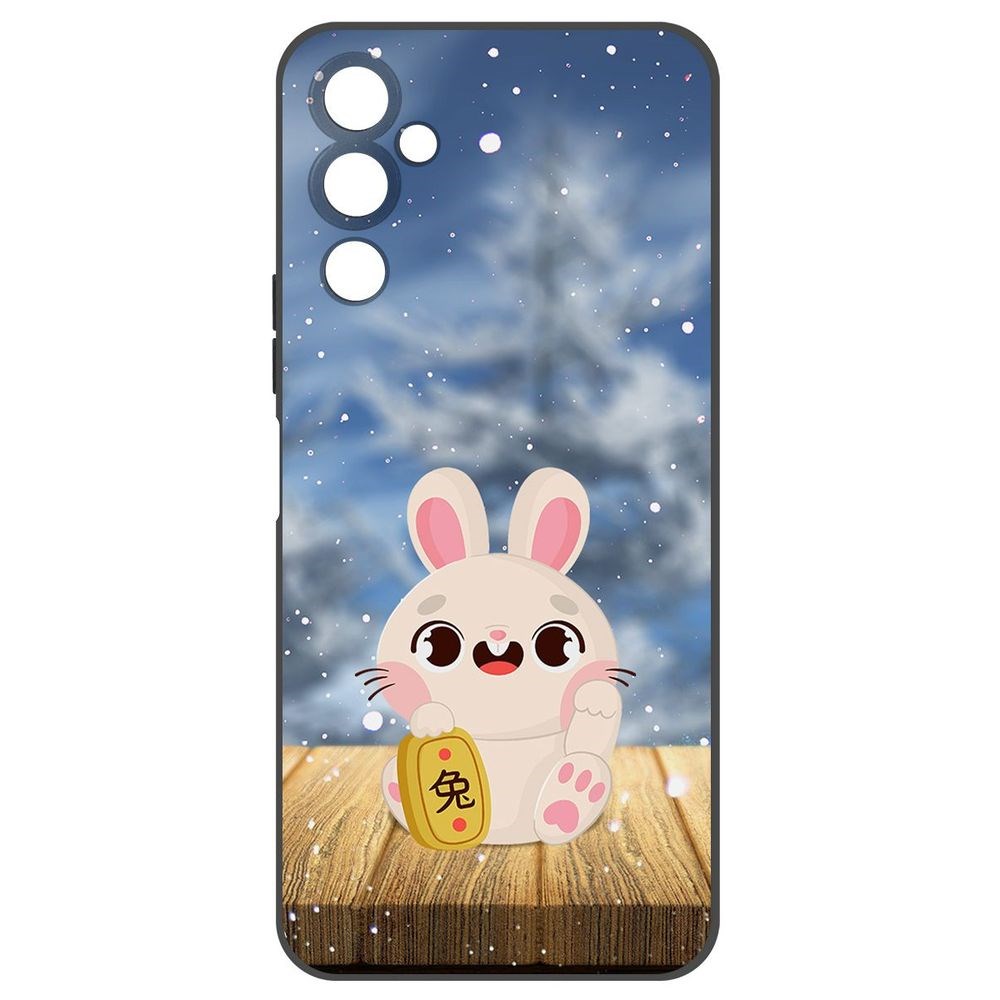 

Чехол-накладка Софт Год кролика для Tecno Pova 4, Черный