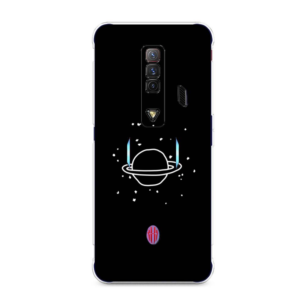 

Чехол Awog на ZTE Nubia Red Magic 7 / ЗТЕ Нубиа Ред Мэджик 7 "Дудл Юпитера", Разноцветный, 135950-4