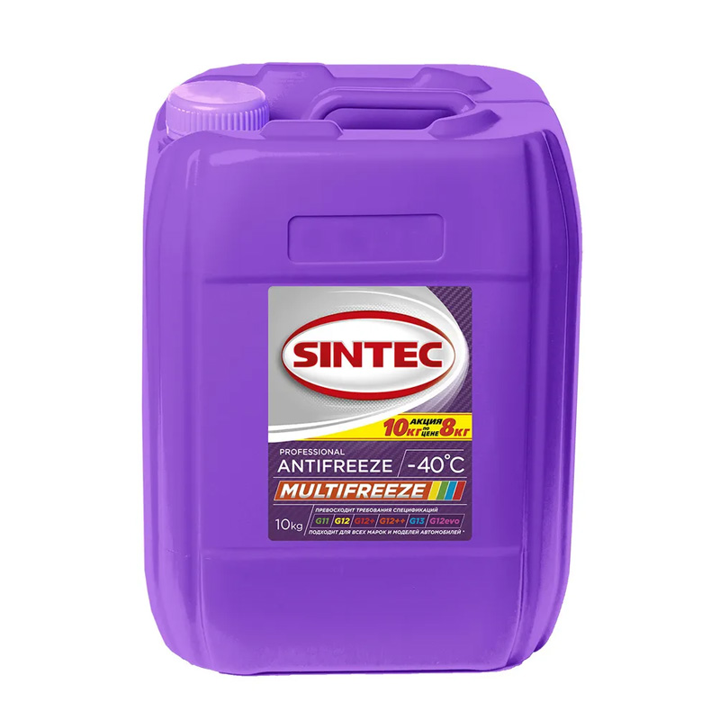 фото Антифриз sintec multi freeze 10 кг акция sintec арт. 800551