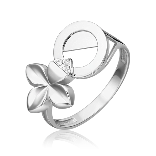 

Кольцо из золота р. 17 PLATINA jewelry 01-5599-00-101-1120_p, бриллиант, 01-5599-00-101-1120_p