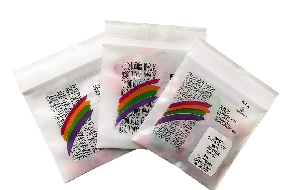 

Резиновая тяга Ormco Color Лиса 3,5 Oz 1/4" 6,35 мм, средне-сильная, 100 шт.