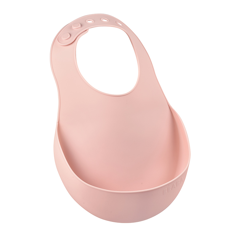 

Нагрудник детский Beaba Bavoir Silicone, Розовый, Bavoir Silicone
