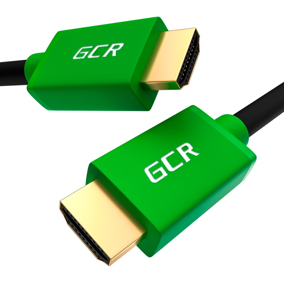 Кабель GCR HDMI 2.0 Ultra HD 4K 3D 18 Гбит/с для Apple TV PS4 Smart TV 0,3м