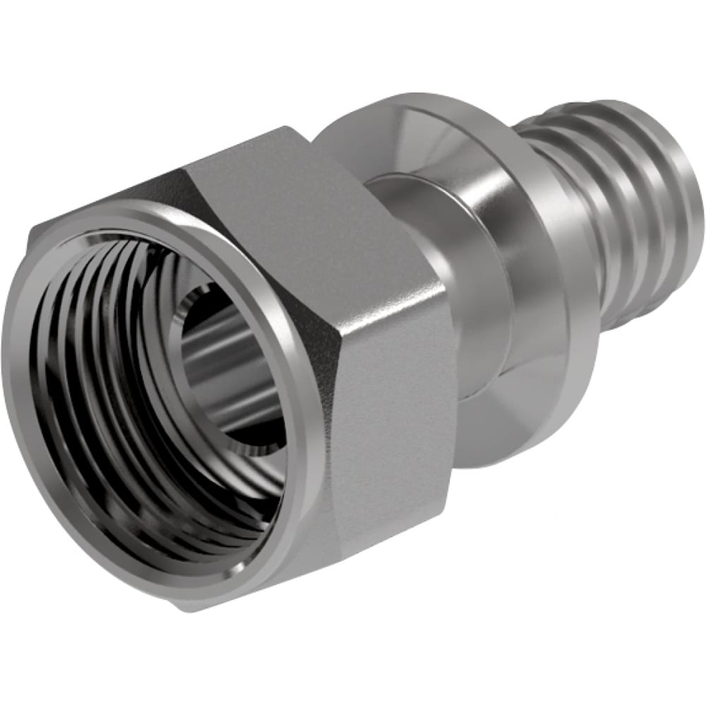 

ROYAL THERMO Соединение прямое с накидной гайкой 16 1/2 НС-1040911, Серебристый