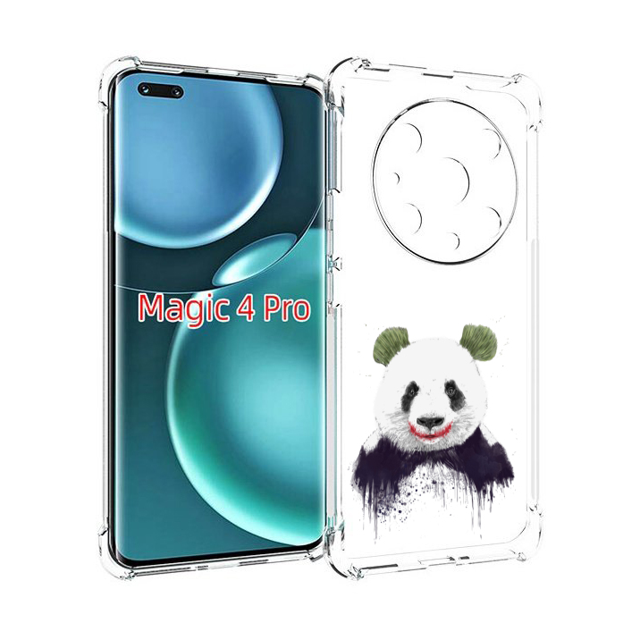 

Чехол MyPads панда джокер для Honor Magic4 Pro, Прозрачный, Tocco