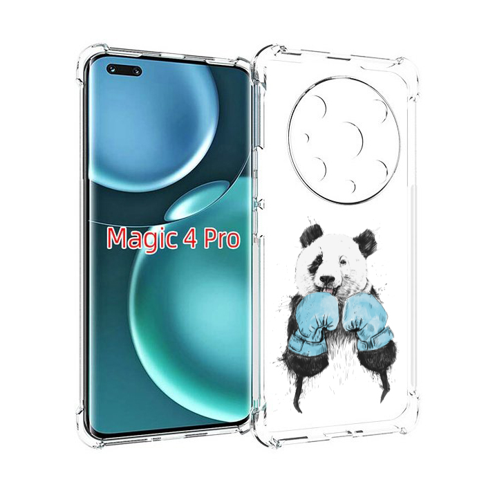 

Чехол MyPads панда боксер для Honor Magic4 Pro, Прозрачный, Tocco